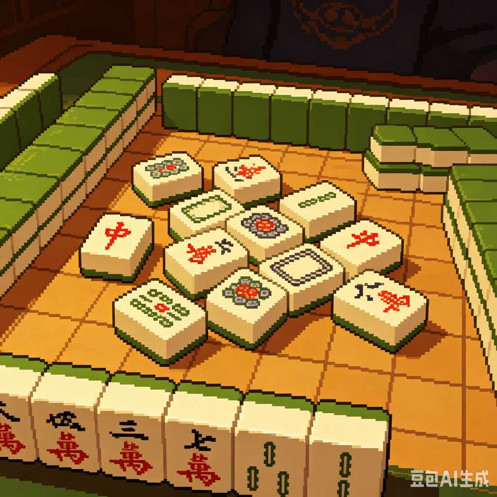 custom pattern mahjong set