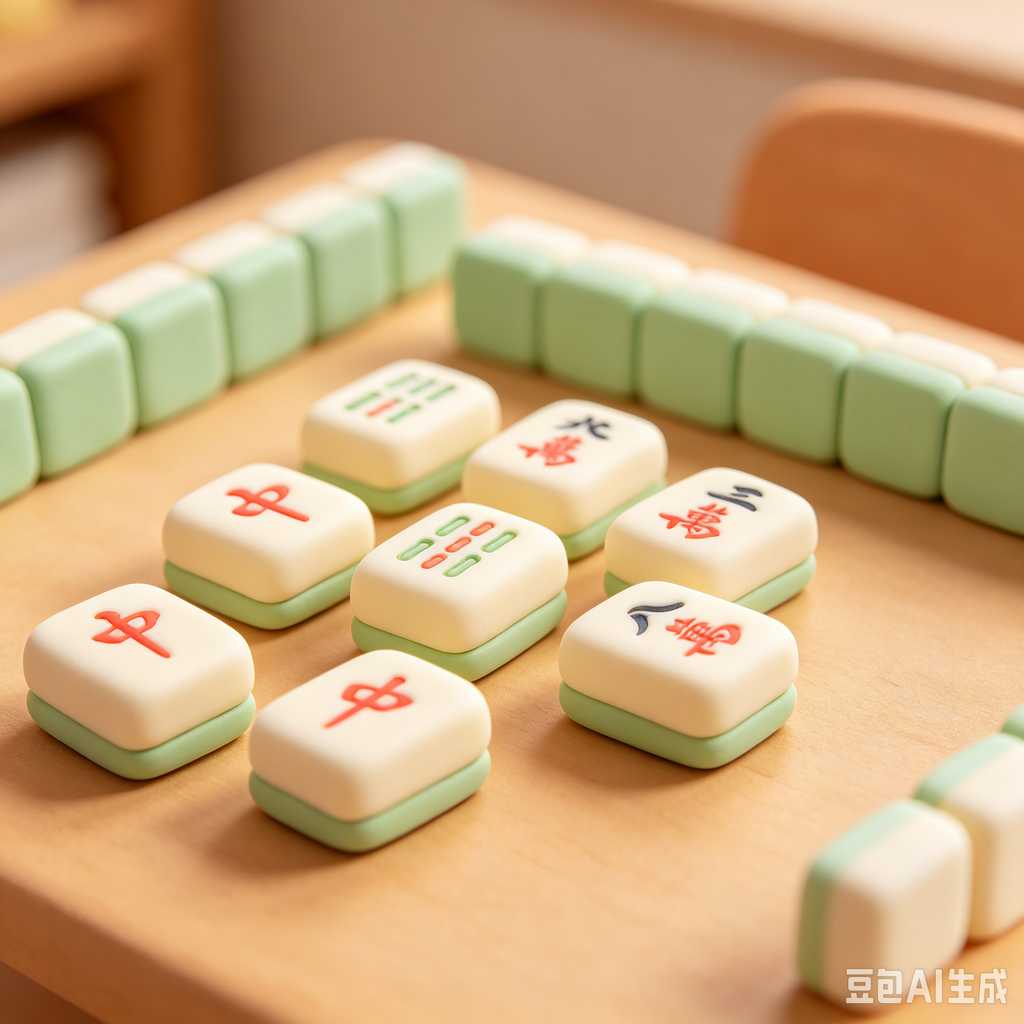 mahjong set for family game night
