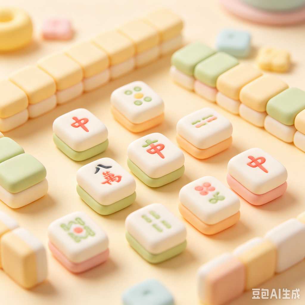 casual mahjong game set